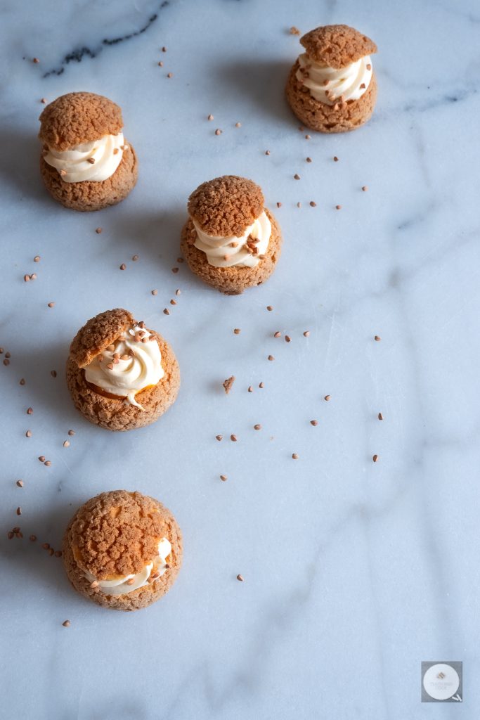 Choux poires fève tonka - Ma part du gâteau