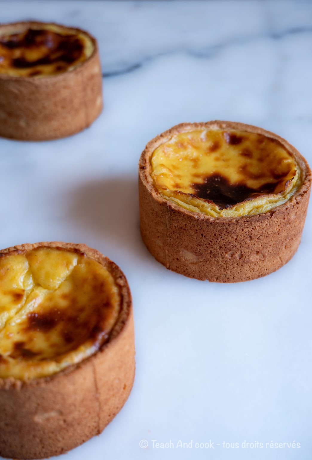 Flan pâtissier vanille de Ju Chamalo - Ma part du gâteau